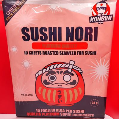 Konbini Nori alghe per sushi Platinum